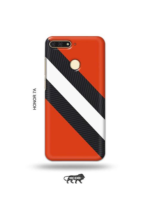 tweakymod designer printed hard case | black strips back cover compatible with honor 7a - 19075714 - Very Small Image - 1