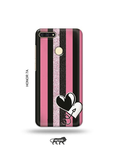 tweakymod designer printed hard case | hearts back cover compatible with honor 7a - 19075727 - Very Small Image - 1