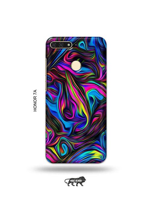 tweakymod designer printed hard case | messy colour back cover compatible with honor 7a - 19075739 - Very Small Image - 1