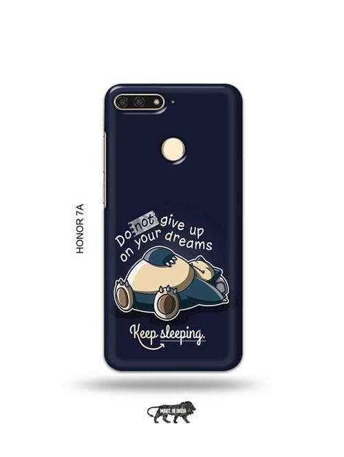 tweakymod designer printed hard case | dreams quote back cover compatible with honor 7a - 19075744 - Very Small Image - 1