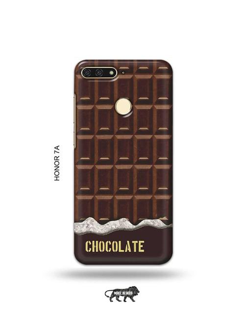 tweakymod designer printed hard case | chocolate back cover compatible with honor 7a - 19075753 - Very Small Image - 1
