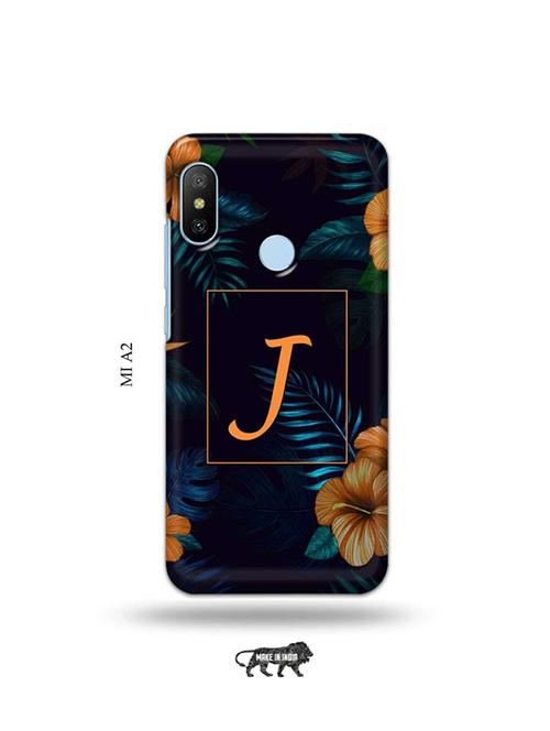 floral j back cover compatible with mi a2 - 19077478 - Very Small Image - 1