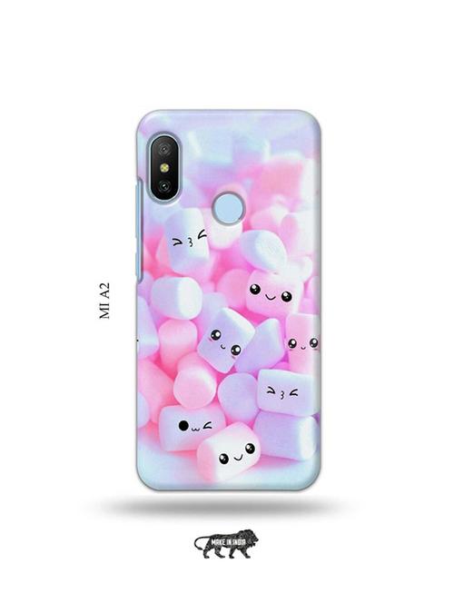 tweakymod designer printed hard case | cute faces back cover compatible with mi a2 - 19077795 - Very Small Image - 1