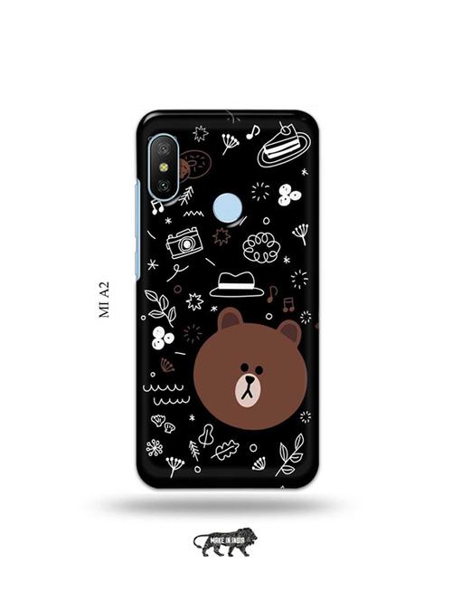 teddy back cover compatible with mi a2 - 19077802 - Very Small Image - 1