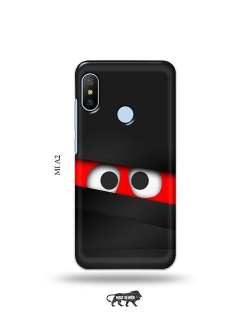 tweakymod designer printed hard case | hiden emoji back cover compatible with mi a2 - 19077808 - Very Small Image - 1