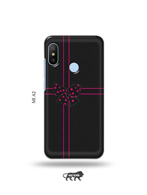 tweakymod designer printed hard case | bow tie back cover compatible with mi a2 - 19077827 - Very Small Image - 1