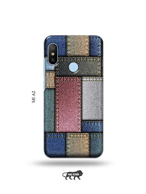denim back cover compatible with mi a2 - 19077869 - Very Small Image - 1