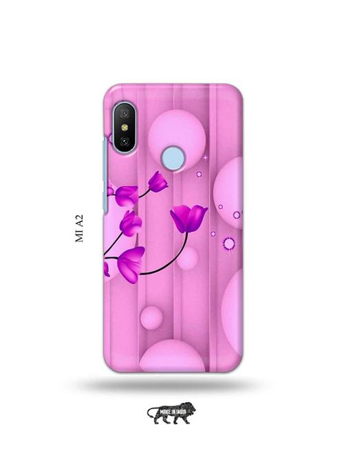 tweakymod designer printed hard case | flowers back cover compatible with mi a2 - 19077916 - Very Small Image - 1