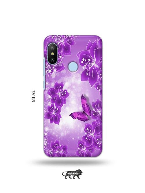 tweakymod designer printed hard case | flowers back cover compatible with mi a2 - 19077921 - Very Small Image - 1