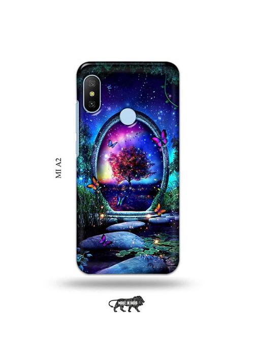 tweakymod designer printed hard case | flowers back cover compatible with mi a2 - 19077922 - Very Small Image - 1