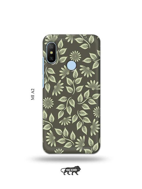 tweakymod designer printed hard case | flowers back cover compatible with mi a2 - 19077924 - Very Small Image - 1