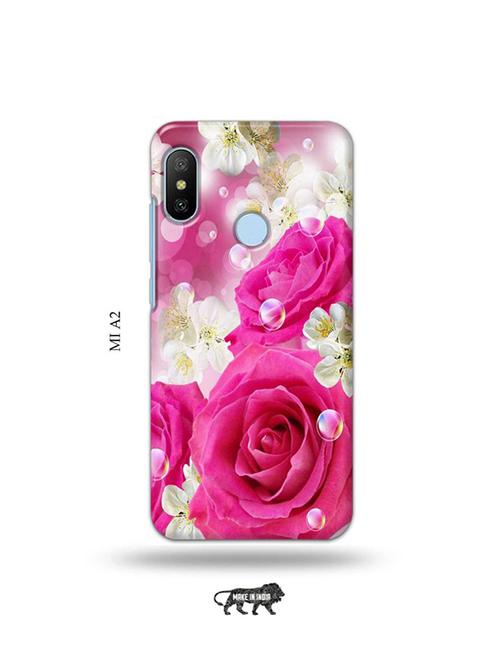 tweakymod designer printed hard case | flowers back cover compatible with mi a2 - 19077938 - Very Small Image - 1