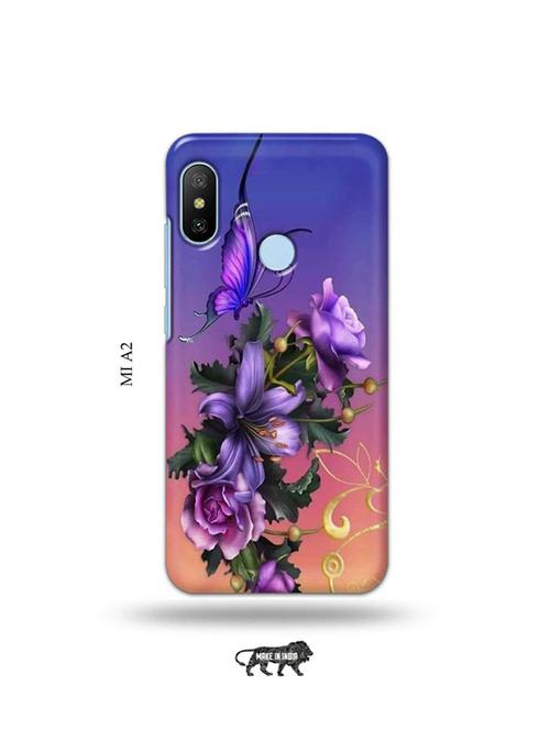 tweakymod designer printed hard case | flowers back cover compatible with mi a2 - 19077939 - Very Small Image - 1