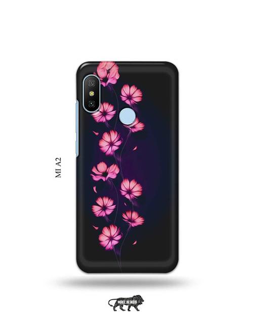 tweakymod designer printed hard case | flowers back cover compatible with mi a2 - 19077944 - Very Small Image - 1