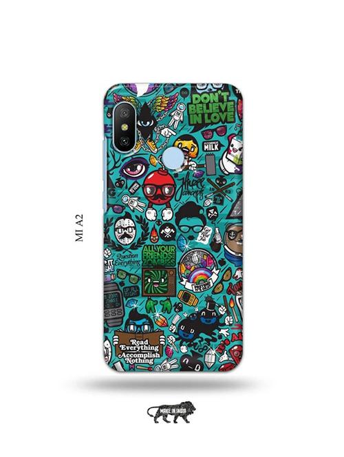 zombies dope back cover compatible with mi a2 - 19077948 - Very Small Image - 1