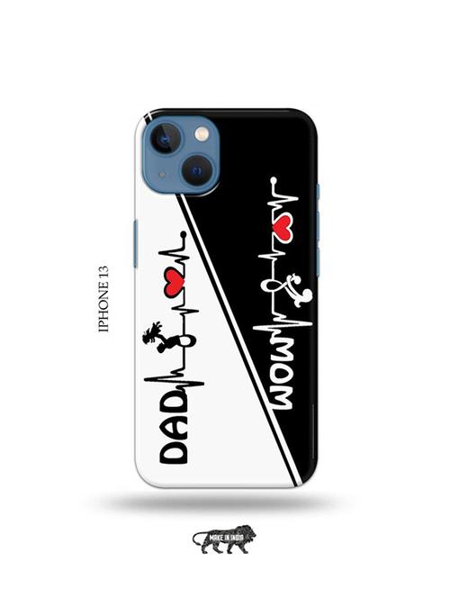 tweakymod designer printed hard case | mom dad back cover compatible with iphone 13 - 19077988 - Very Small Image - 1