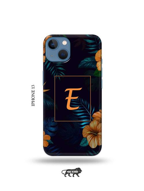 tweakymod designer printed hard case | floral e back cover compatible with iphone 13 - 19078055 - Very Small Image - 1