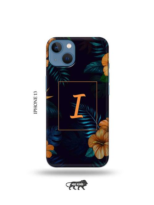 tweakymod designer printed hard case | floral i back cover compatible with iphone 13 - 19078059 - Very Small Image - 1