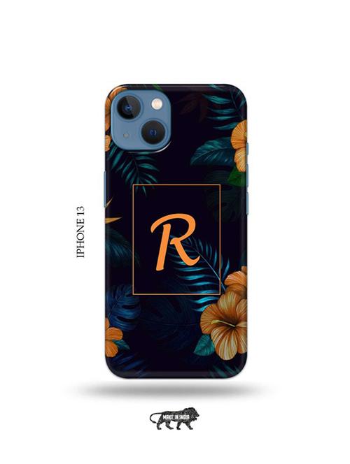 tweakymod designer printed hard case | floral r back cover compatible with iphone 13 - 19078068 - Very Small Image - 1