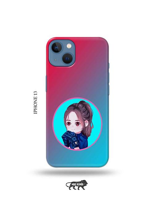 baby cute girl back cover compatible with iphone 13 - 19078093 - Very Small Image - 1
