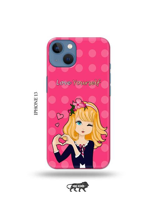 love yourself back cover compatible with iphone 13 - 19078100 - Very Small Image - 1