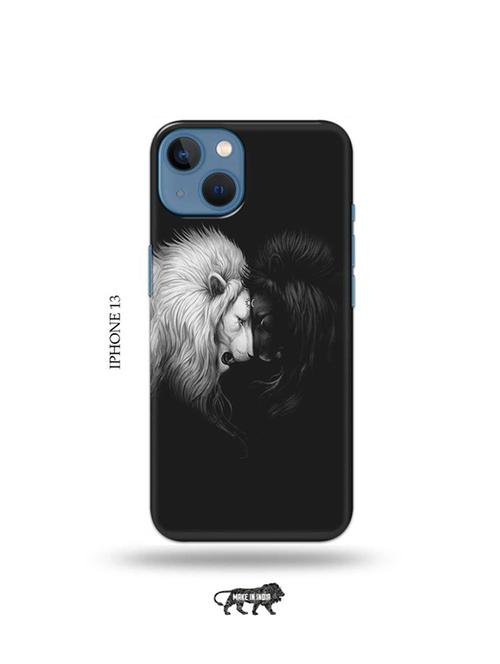 tweakymod designer printed hard case | lions back cover compatible with iphone 13 - 19078161 - Very Small Image - 1
