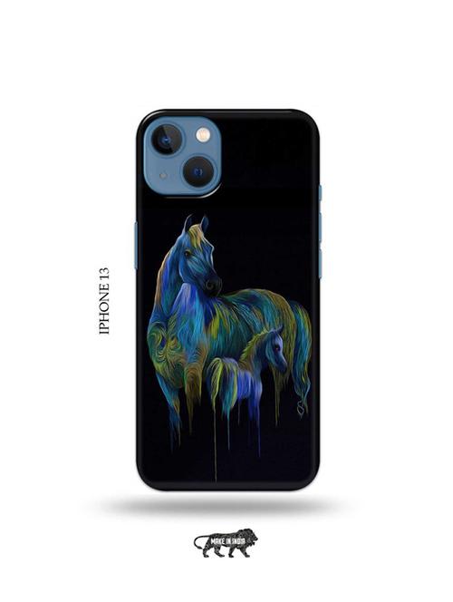 tweakymod designer printed hard case | horse back cover compatible with iphone 13 - 19078170 - Very Small Image - 1
