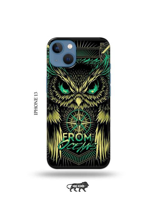deadly owl back cover compatible with iphone 13 - 19078296 - Very Small Image - 1