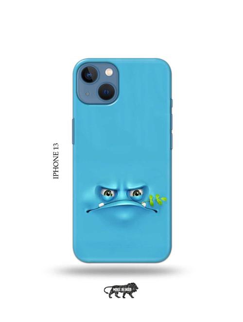 angry face back cover compatible with iphone 13 - 19078306 - Very Small Image - 1