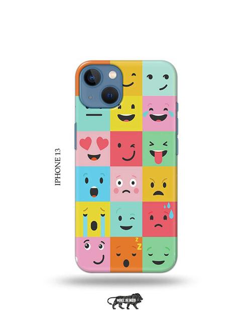 emojies back cover compatible with iphone 13 - 19078331 - Very Small Image - 1