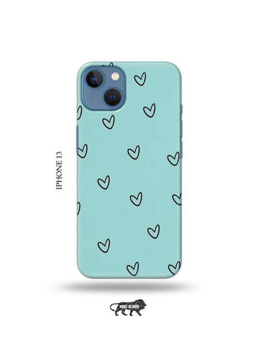 tweakymod designer printed hard case | hearts back cover compatible with iphone 13 - 19078414 - Very Small Image - 1