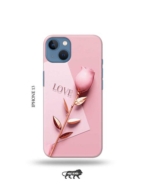 flower love back cover compatible with iphone 13 - 19078419 - Very Small Image - 1