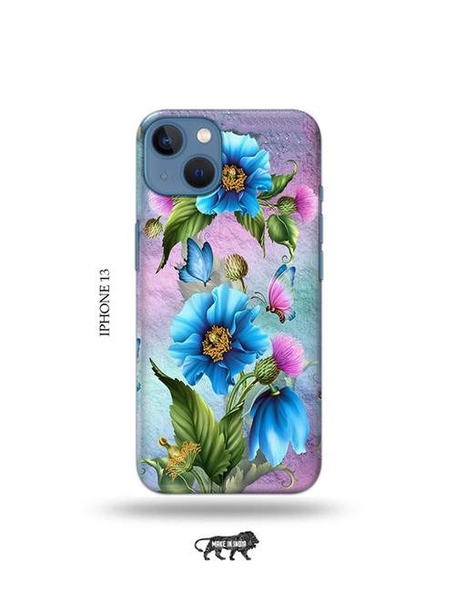 tweakymod designer printed hard case | floral back cover compatible with iphone 13 - 19078427 - Very Small Image - 1