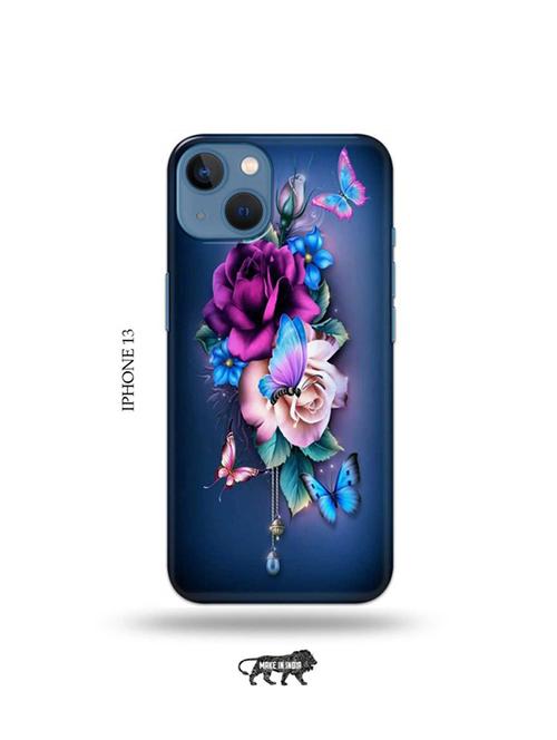 tweakymod designer printed hard case | flowers back cover compatible with iphone 13 - 19078429 - Very Small Image - 1