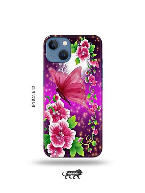 tweakymod designer printed hard case | flowers back cover compatible with iphone 13 - 19078432 - Very Small Image - 1