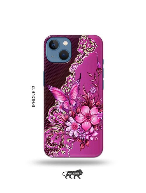 tweakymod designer printed hard case | flowers back cover compatible with iphone 13 - 19078433 - Very Small Image - 1