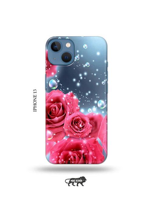 tweakymod designer printed hard case | flowers back cover compatible with iphone 13 - 19078436 - Very Small Image - 1