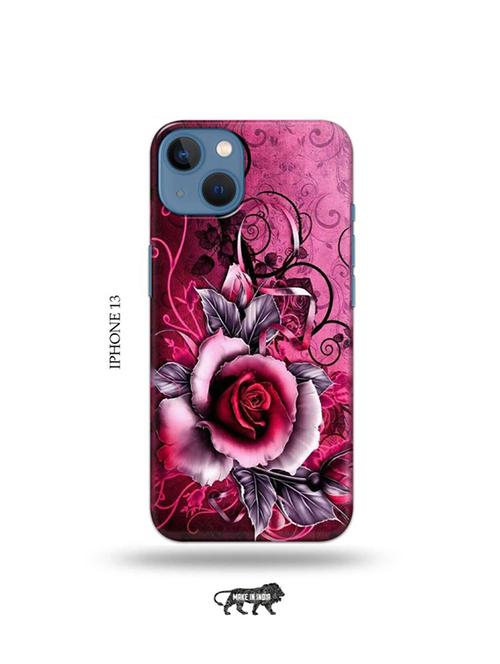 tweakymod designer printed hard case | flowers back cover compatible with iphone 13 - 19078438 - Very Small Image - 1