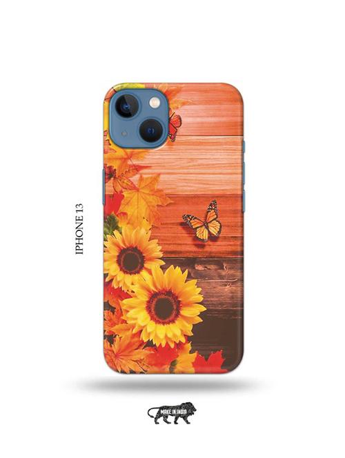 tweakymod designer printed hard case | flowers back cover compatible with iphone 13 - 19078446 - Very Small Image - 1