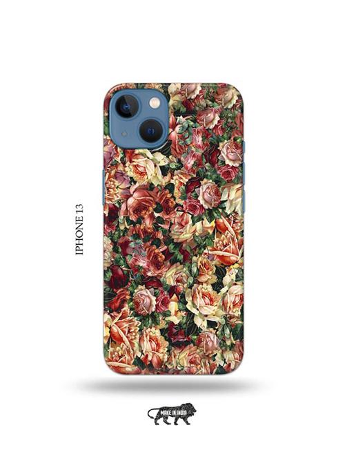 tweakymod designer printed hard case | flowers back cover compatible with iphone 13 - 19078458 - Very Small Image - 1