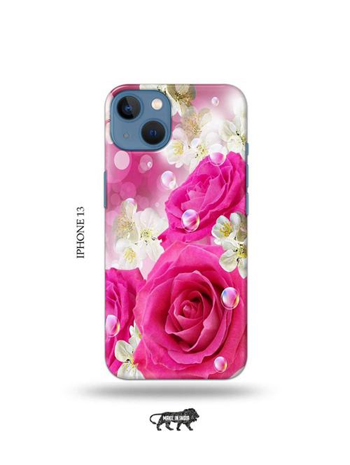 tweakymod designer printed hard case | flowers back cover compatible with iphone 13 - 19078459 - Very Small Image - 1