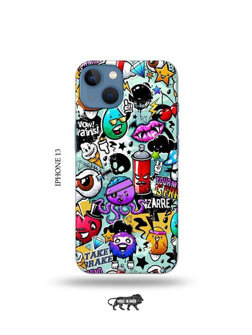 tweakymod designer printed hard case | funny dope back cover compatible with iphone 13 - 19078476 - Very Small Image - 1