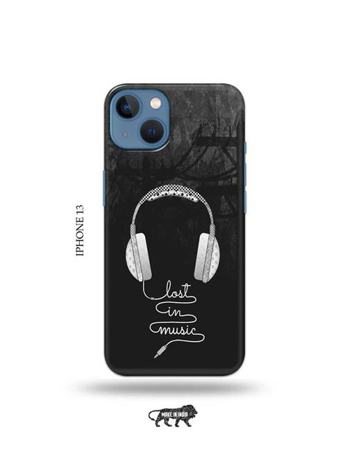 tweakymod designer printed hard case | lost in music back cover compatible with iphone 13 - 19078502 - Very Small Image - 1