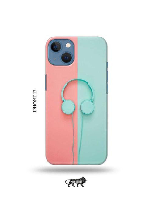 tweakymod designer printed hard case | hipster headset back cover compatible with iphone 13 - 19078505 - Very Small Image - 1