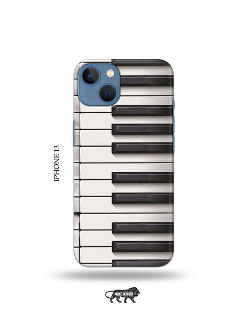 tweakymod designer printed hard case | piano back cover compatible with iphone 13 - 19078512 - Very Small Image - 1