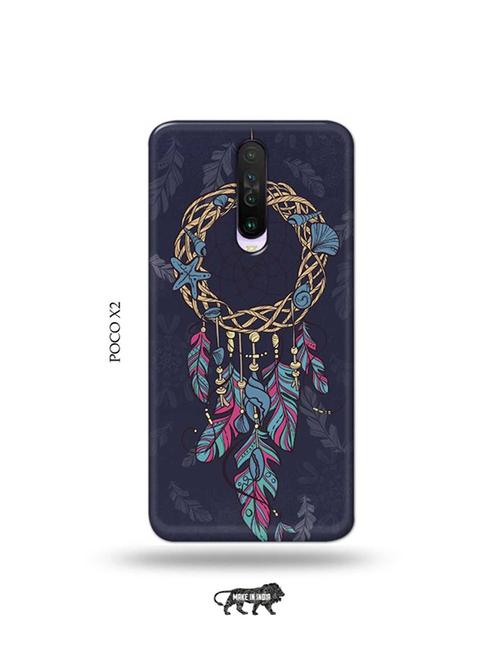 tweakymod designer printed hard case | dream catcher back cover compatible with poco x2 - 19078534 - Very Small Image - 1