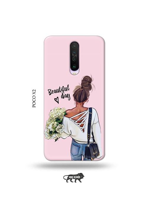 tweakymod designer printed hard case | beautiful day back cover compatible with poco x2 - 19078665 - Very Small Image - 1