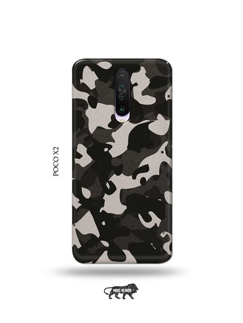tweakymod designer printed hard case | camouflage back cover compatible with poco x2 - 19078696 - Very Small Image - 1