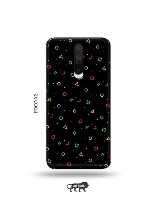 tweakymod designer printed hard case | pause play back cover compatible with poco x2 - 19078702 - Very Small Image - 1