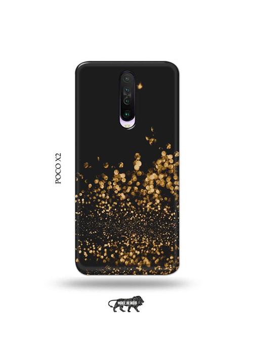 tweakymod designer printed hard case | glitter back cover compatible with poco x2 - 19078718 - Very Small Image - 1